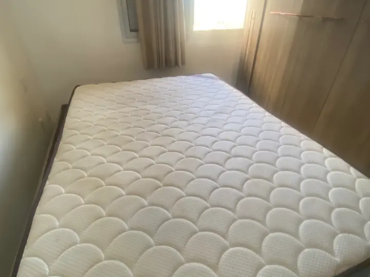 Limpeza de colchão a seco, antes: Residencial Eldorado