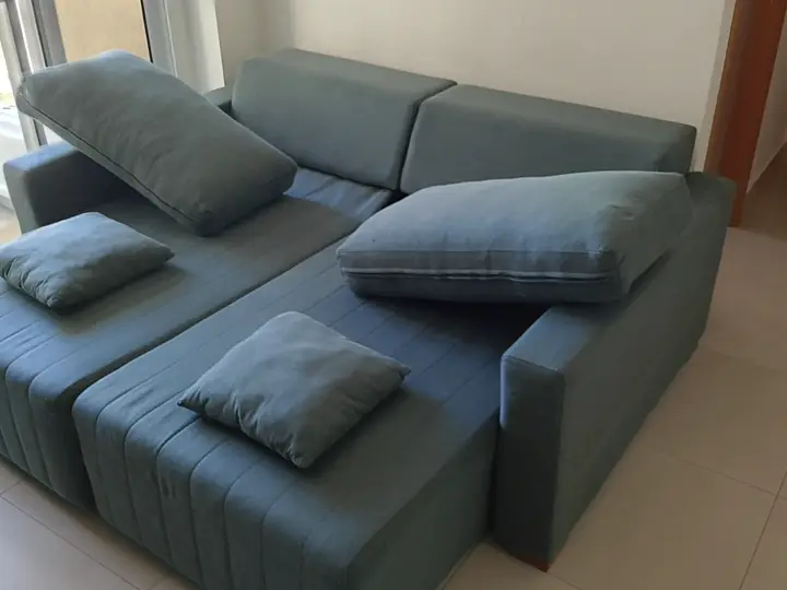 Limpeza de sofá a seco, depois: Setor Serrinha